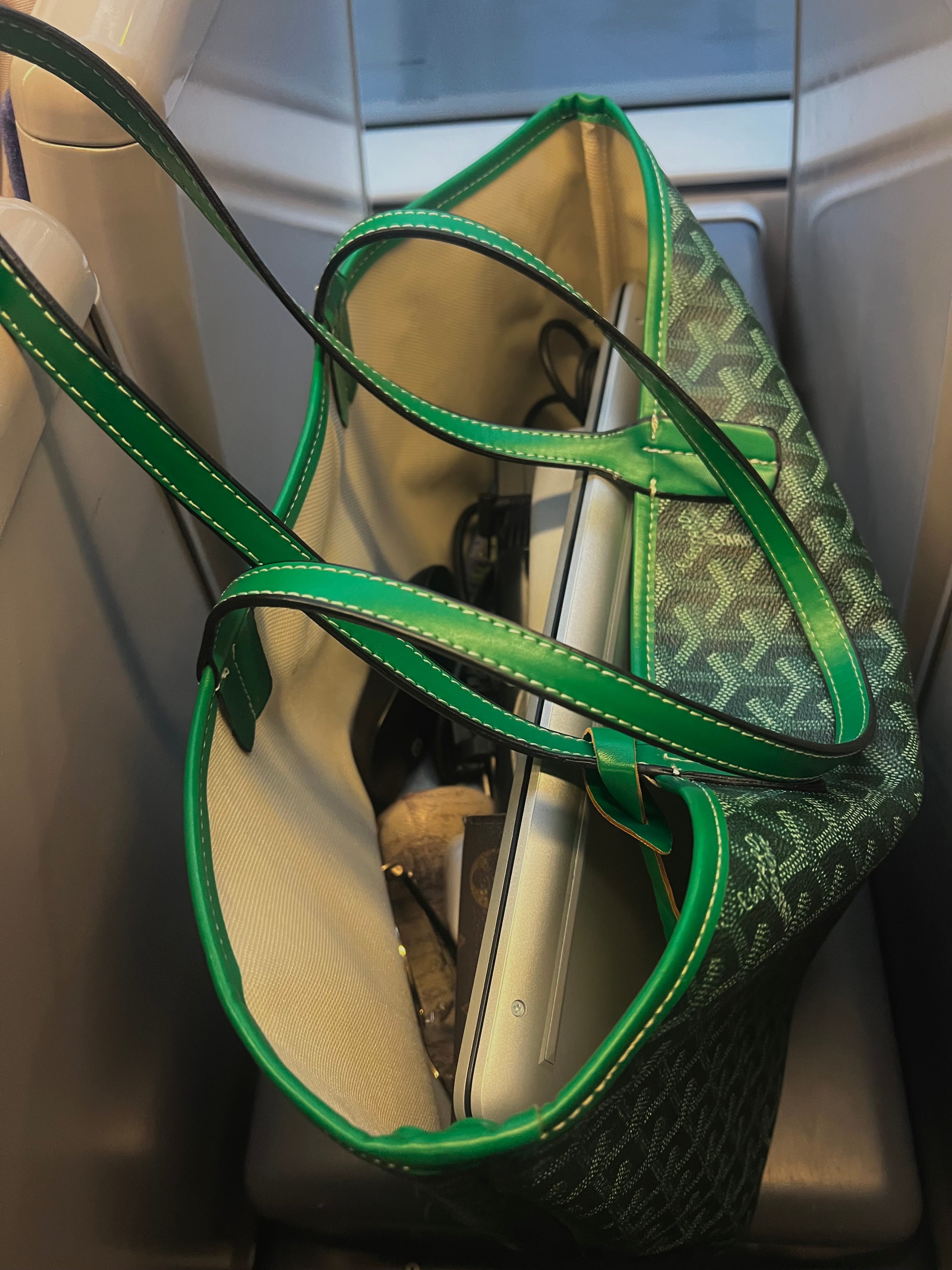 Aurine green bag