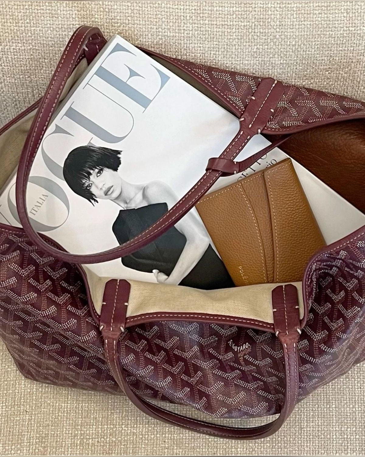 Aurine cherry bag